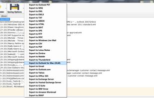 EML Converter Software screenshot 1