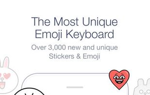 Emoji Keyboard by LINE screenshot 1