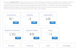 Emoticon Central screenshot 2
