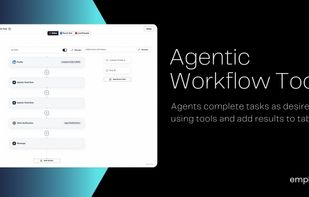 Agentic Workflow tools have all the best and updated LLMs, actions, and integrations, including prospecting, Data Enrichment, Job and Title Changes, Outreach, Data Extraction, Web Scrapers, Sales Signals, CRM Data Enrichment, Blog Post Generation, and more.