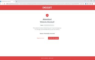 Emsisoft Browser Security screenshot 1