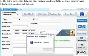 EMV Reader Writer Software screenshot 1