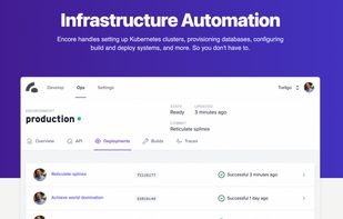 Encore.dev screenshot 1