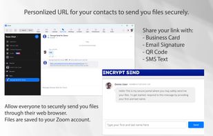 Encrypt Send for Zoom screenshot 1