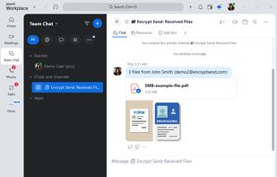 Encrypt Send for Zoom screenshot 3
