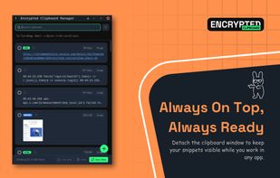 Encrypted Clipboard Manager screenshot 2