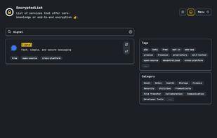 EncryptedList screenshot 3