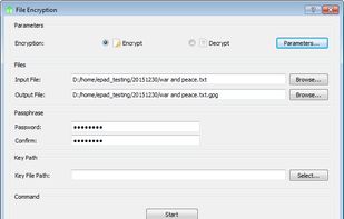 EncryptPad screenshot 1