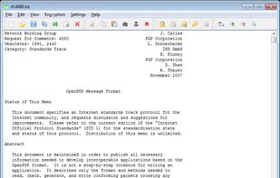 EncryptPad screenshot 1