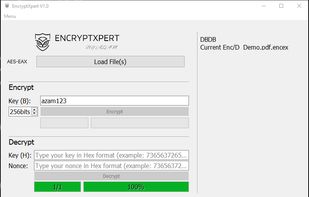 EncryptXpert  screenshot 1