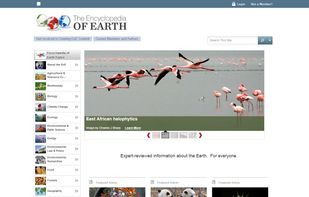 Encyclopedia of Earth screenshot 1