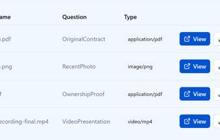 File uploads and storage