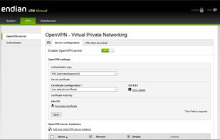 Endian Firewall Community screenshot 1