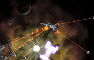 Strange discoveries await you beyond the boundaries of known space.