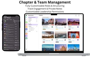 Engage Spaces provides each team leader with their own team administration functions. Allow each team leader to manage their teams': roles, permissions, private notes, roster sizes, attendance, registration opportunities and more.