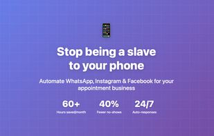 Engrana overview: automation of WhatsApp, Instagram and Facebook messaging for appointment-based businesses, including automated replies and no-show reduction workflows.