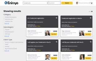 Search for legal solutions in our marketplace.