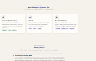 Enoxo Planner screenshot 2
