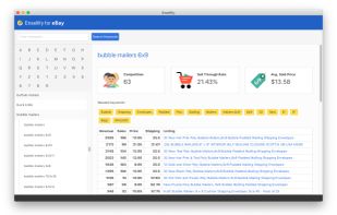 Ensellify eBay Market Research screenshot 1