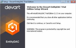 EntityDAC screenshot 1