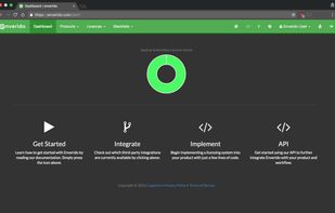 Enverido Web UI dashboard