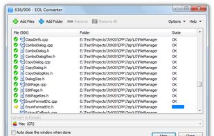 EOL Converter screenshot 1