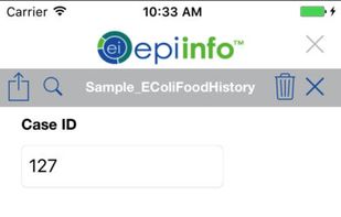 Epi Info screenshot 3