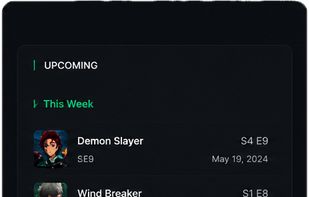 Upcoming episodes this week