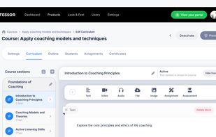 eProfessor screenshot 1