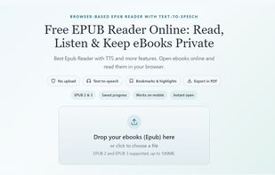 Epub Reader Pro Home