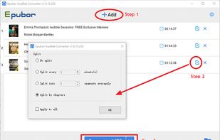 Epubor Audible AAX Converter screenshot 1