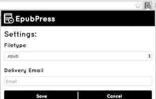 EpubPress screenshot 2