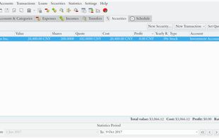 Eqonomize! screenshot 3