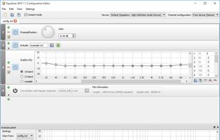Equalizer APO screenshot 1