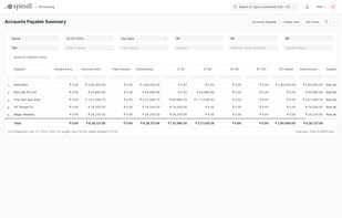 Accounts Payable Report