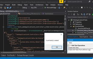 ErrorUnit screenshot 1