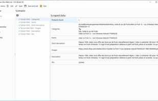 eScraper screenshot 2