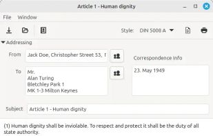 Escritoire screenshot 2