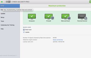 ESET Cyber Security screenshot 1