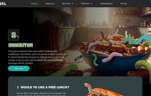 game listing on our platform