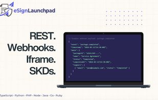 eSign Launchpad screenshot 2