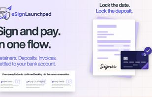 Option to collect payments as part of signing flow.