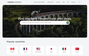 EsimsCompare screenshot 1
