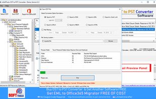 eSoftTools OST to PST Converter Software screenshot 1