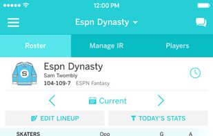 ESPN Fantasy Sports screenshot 2