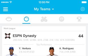ESPN Fantasy Sports screenshot 3