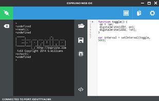 Espruino screenshot 1