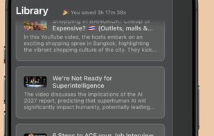 Esse: AI Video Summarizer screenshot 1
