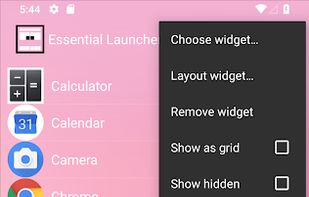 Essential Launcher screenshot 3