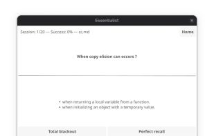 Essentialist screenshot 1
